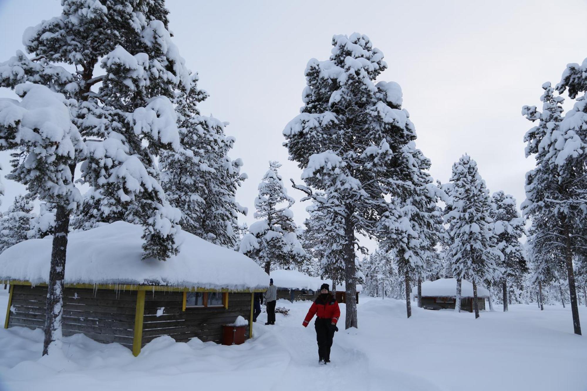 Reindeer Lodge Юккасъярви Экстерьер фото